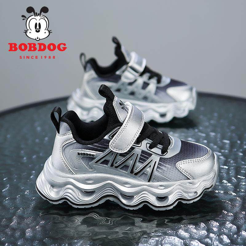 巴布豆男童鞋子2026新款春季爆款儿童软底跑步运动鞋男孩老爹鞋潮