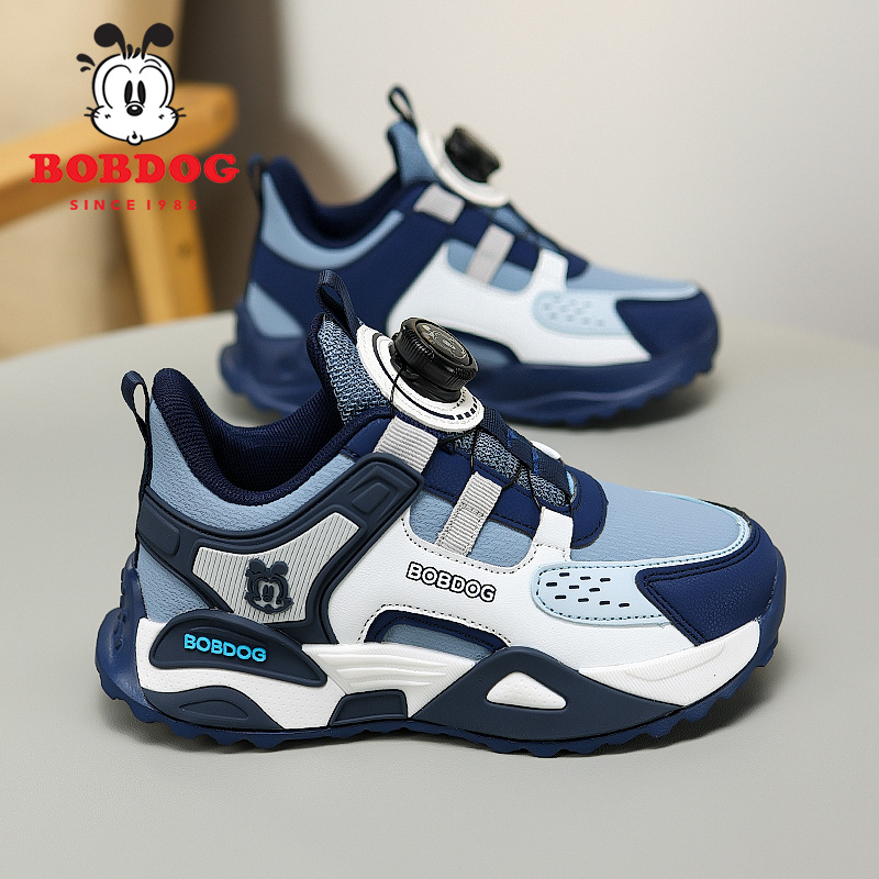 巴布豆男童运动鞋秋冬季跑步鞋
