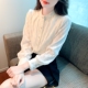 女秋冬装 长袖 2023秋季 洋气内搭小衫 上衣 新款 半高领加绒蕾丝打底衫