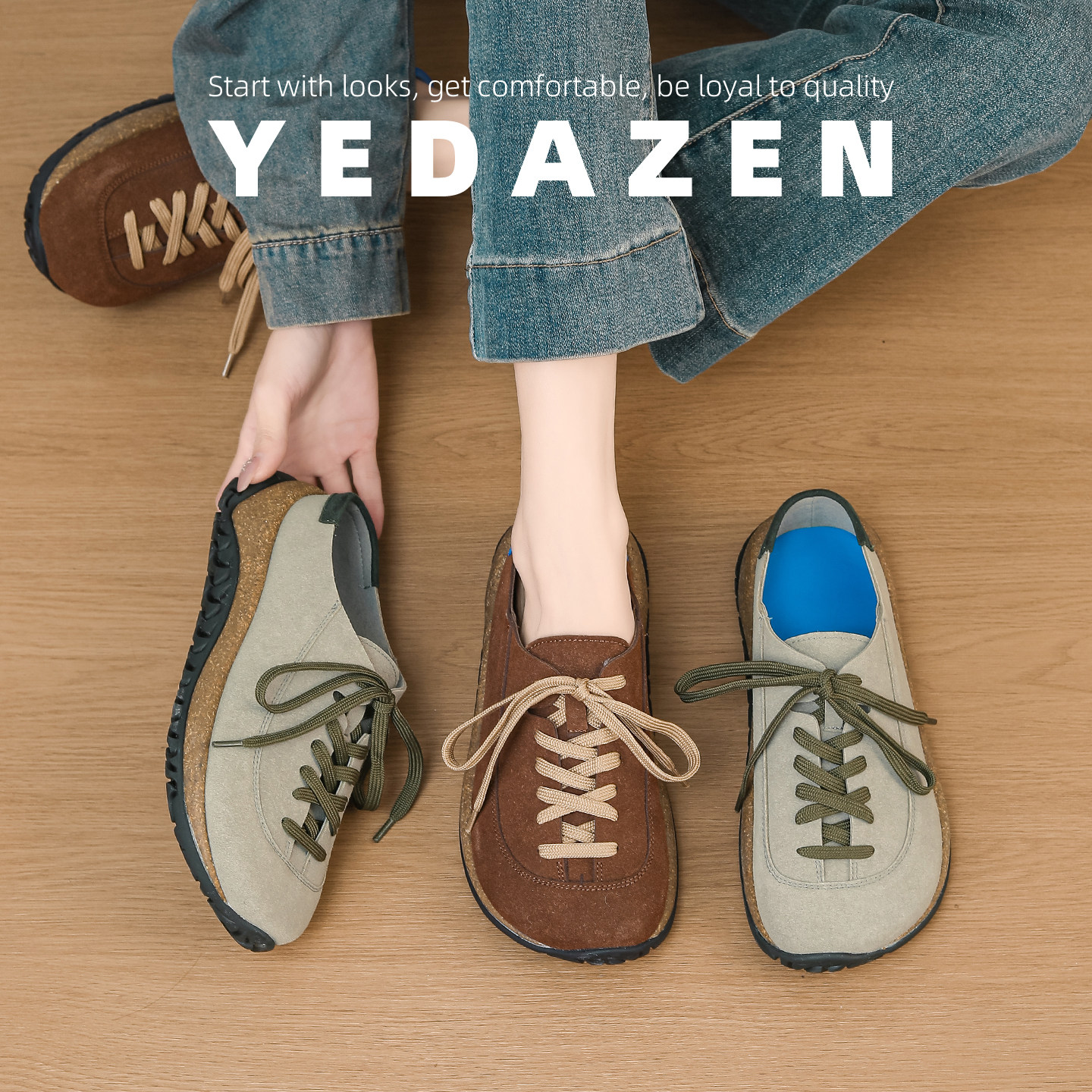 2026春季联名男女同款半包一脚蹬懒人厚底穆勒拖鞋复古软木勃肯鞋,女鞋,浅口单鞋,淘宝优惠券,粉丝福利购,淘宝优惠卷