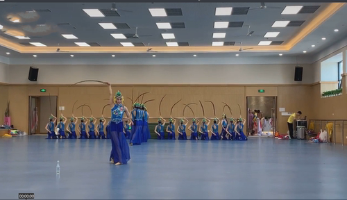 国韵春华俏花旦小红娘粉墨舞蹈服