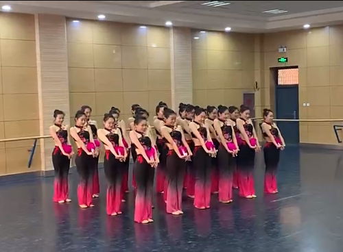 山西民间舞小花戏舞蹈演出服