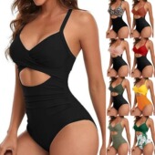 连体泳衣 Piece Women Cutout Tummy Suit Swimsuits Bathing