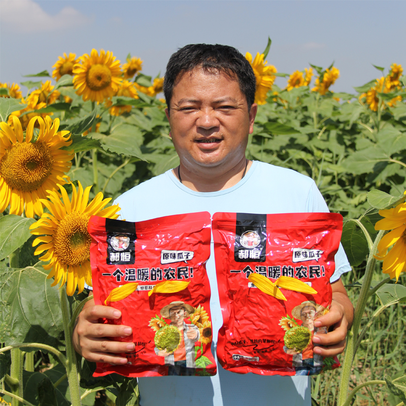 郝恒原味熟瓜子袋装内蒙炒货熟葵花籽大颗粒现炒 正宗363薄皮瓜子