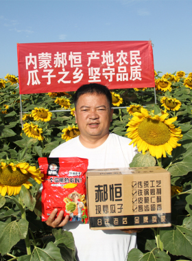 内蒙古五原2025新货铁锅原味现炒363熟瓜子炒货买五送一零食包邮