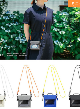 锦宫FLATTY ONEMILE斜挎包手机化妆包文具包收纳包中包简约出行包