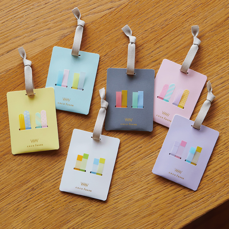 Kanmido书签版可爱图案索引贴