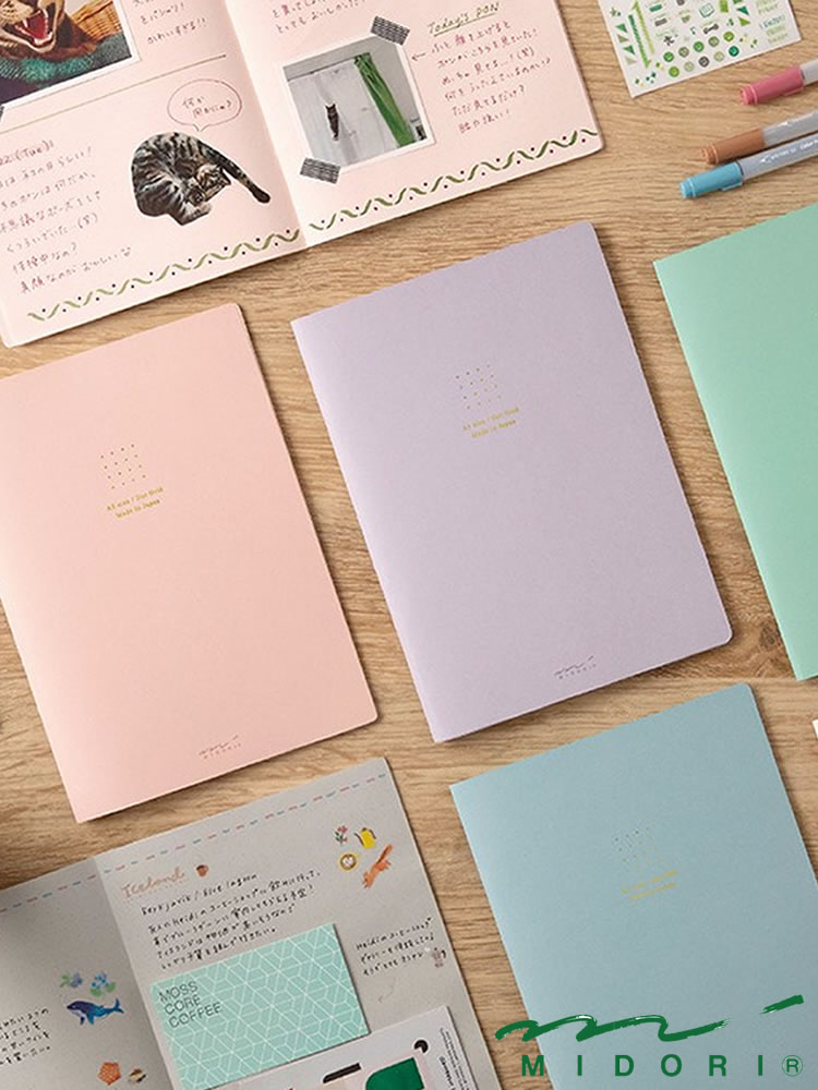 彩色点阵内页进口笔记本