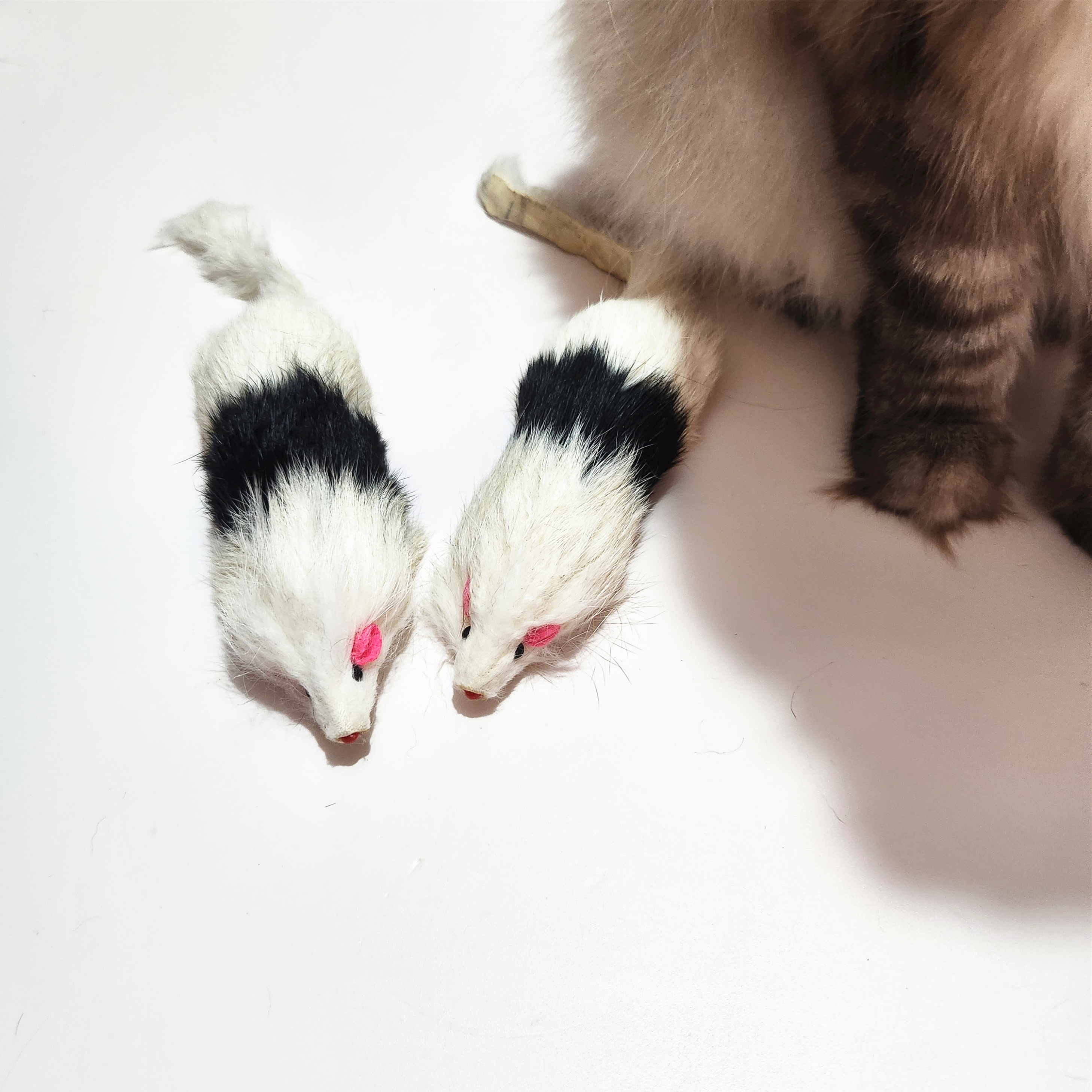 猫玩具兔毛大老鼠气味丰容嗅闻