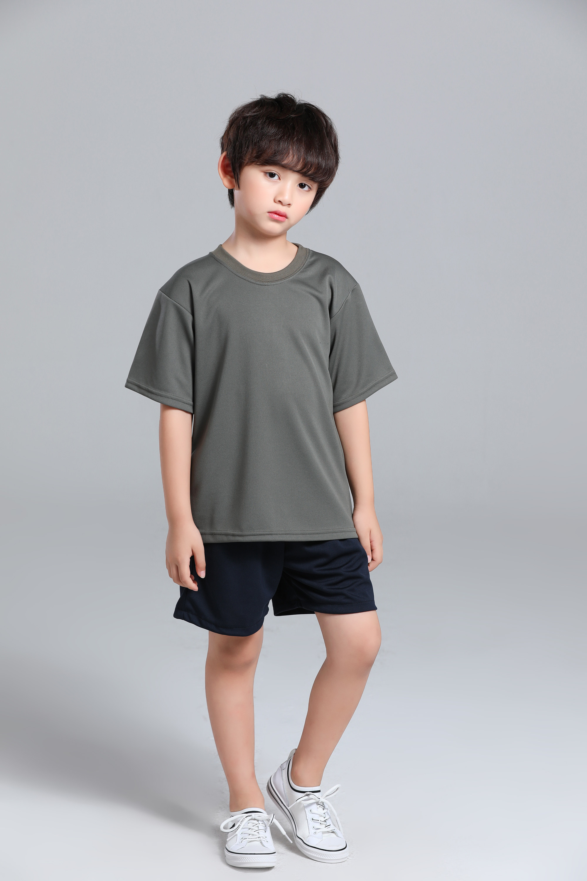 儿童迷彩体能夏令营套装军迷中小学短袖军训服速干透气户外t恤夏