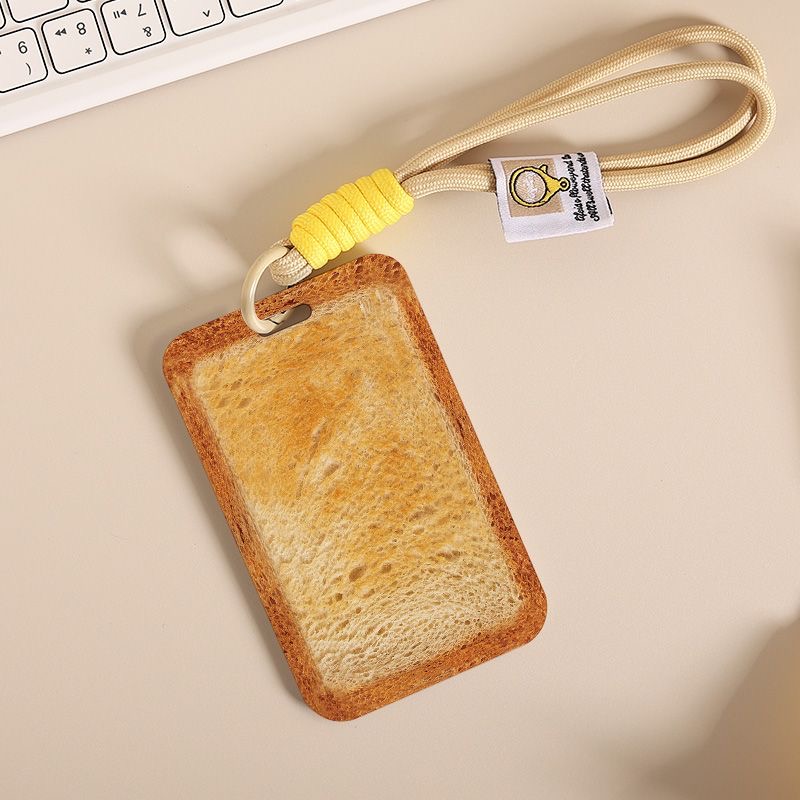 创意吐司学生饭卡公交工作证件套