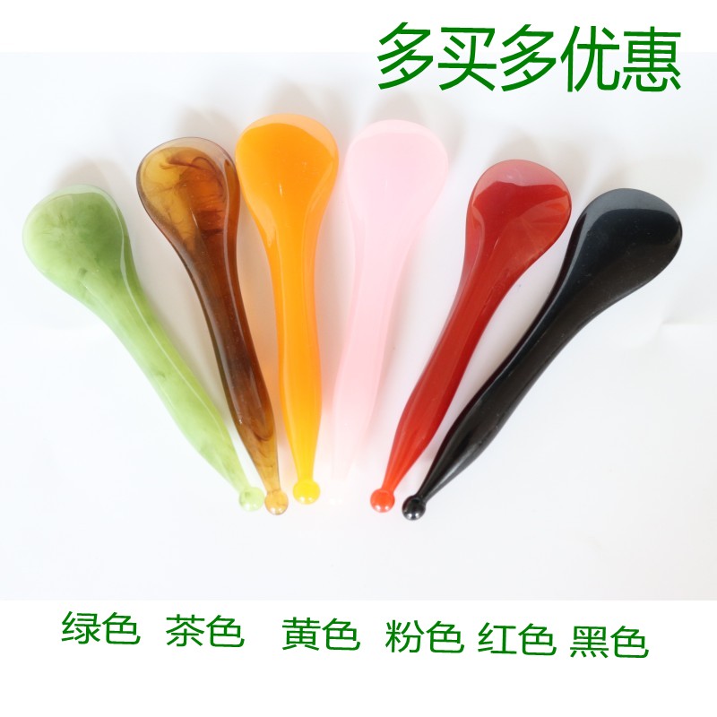 美容棒牛角颈部全身刮痧按摩板