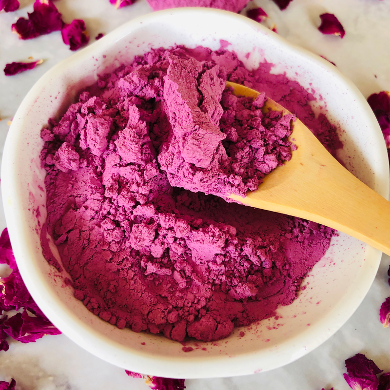 平阴可食用送面膜套装玫瑰花粉