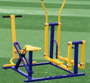 室外健身器材户外公园小区广场平步机骑马平步组合老年人健身路径