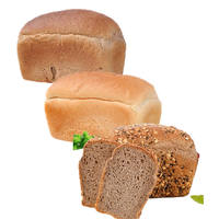 Russian whole wheat bread, sugar-free meal replacement, low-fat oil coarse grain bread toast 500g thumbnail 8