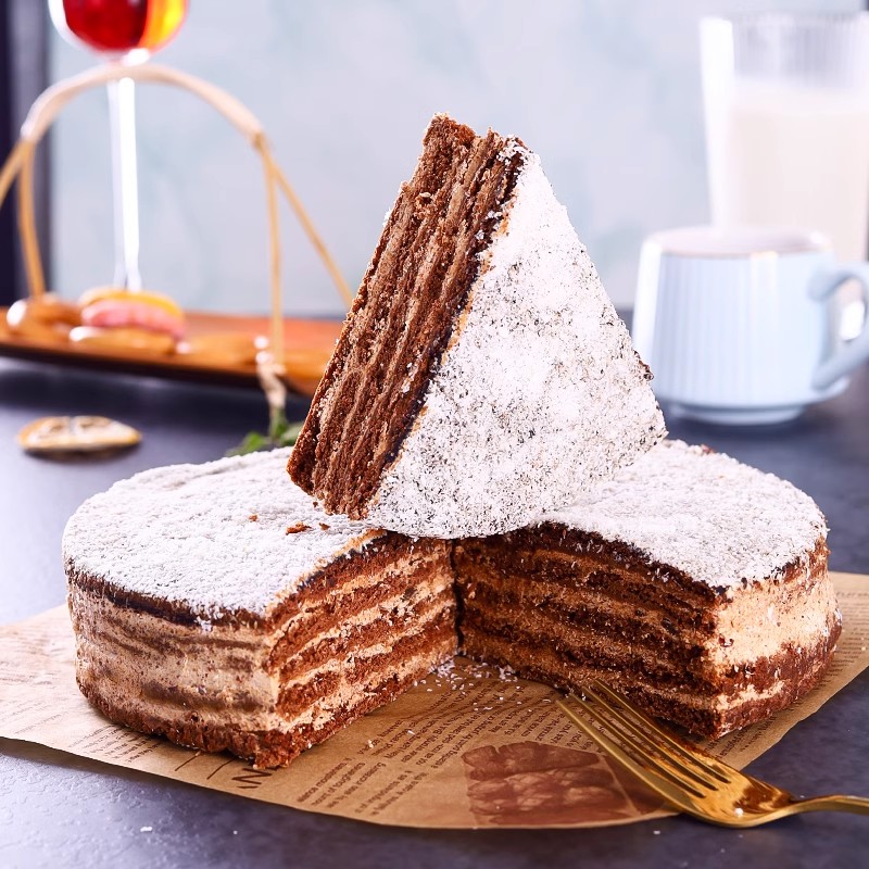 俄罗斯风味8寸提拉米苏蛋糕特价