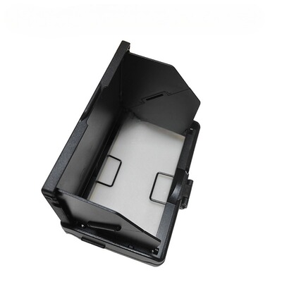 适用索尼PXW-FS7M2 PXW-FX6 FX9LCD屏幕遮光罩带底座摄像机遮光罩