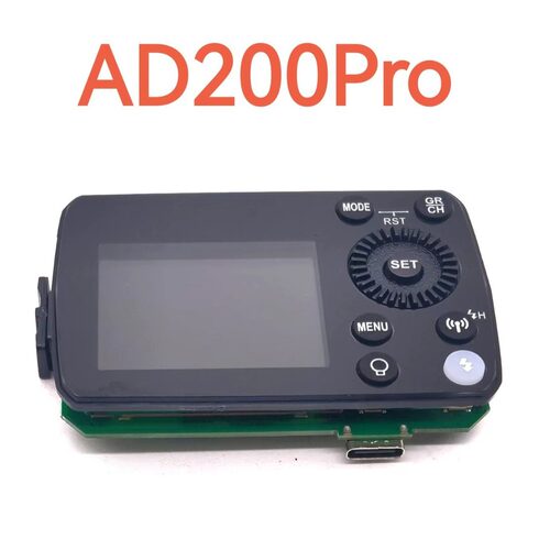 适用于神牛AD200pro AD200主控板 控制面板组件 液晶屏 主板套件