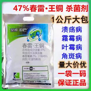 荣邦春雷霉素王铜 柑橘溃疡病农药杀菌剂黄瓜霜霉病春雷王铜1公斤