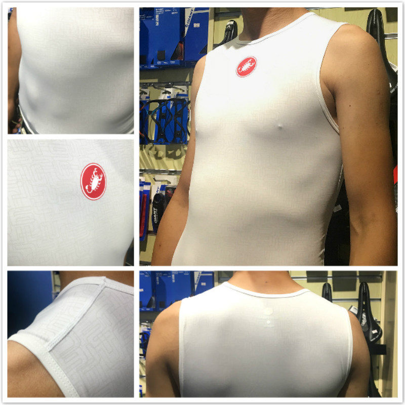 Italy castelli Scorpion Sweat clothes Spring and summer Riding run Sleeveless Quick drying Base coat Discoloration Fabricin the Bike/Riding equipment/Parts and Accessories , Riding Apparel/Riding equipment , Jersey  category - from Buy2taobao.com to provide professional Taobao agent buy service