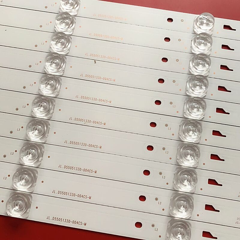 暴风B55C51 55X灯条JL.D55051330-004CS-M 10条5灯凹镜55寸一套价