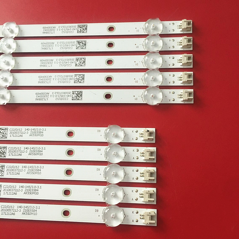 康佳 LED55K55US 灯条AHKK55D09L/R-ZC22AG-05 303AK550043/44
