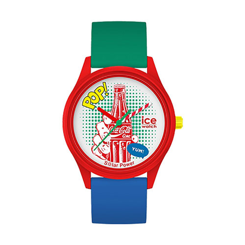 icewatch太阳能石英学生男表