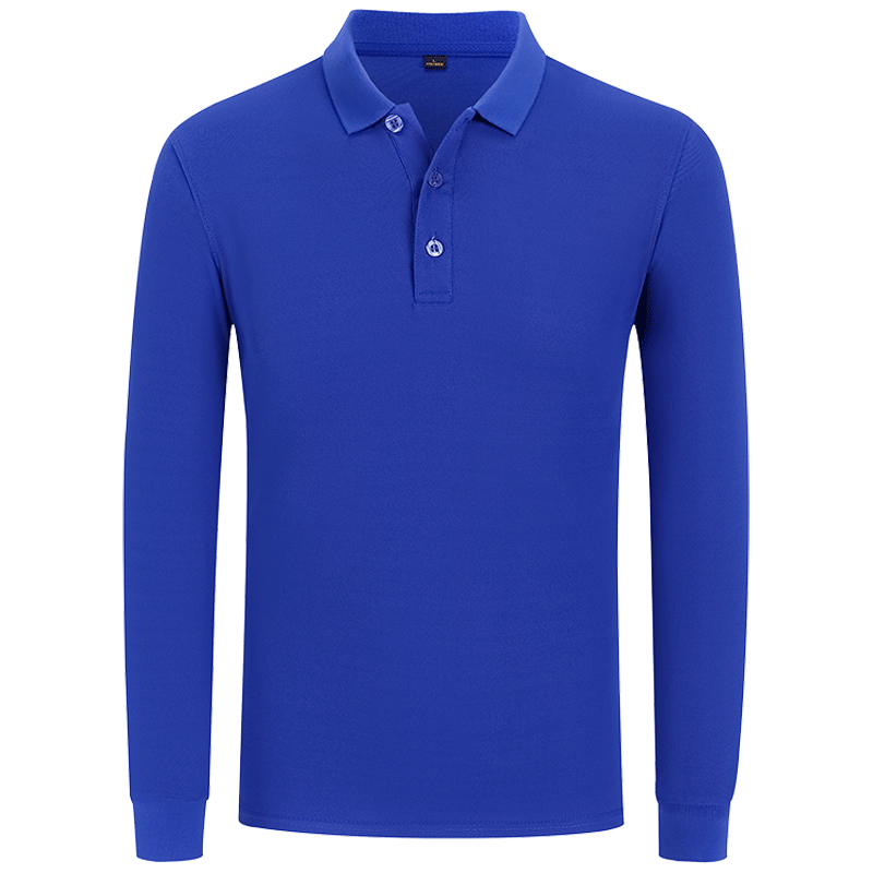 长袖t恤定制翻领Polo衫工作服印logo秋冬文化衫订制团体服装图案