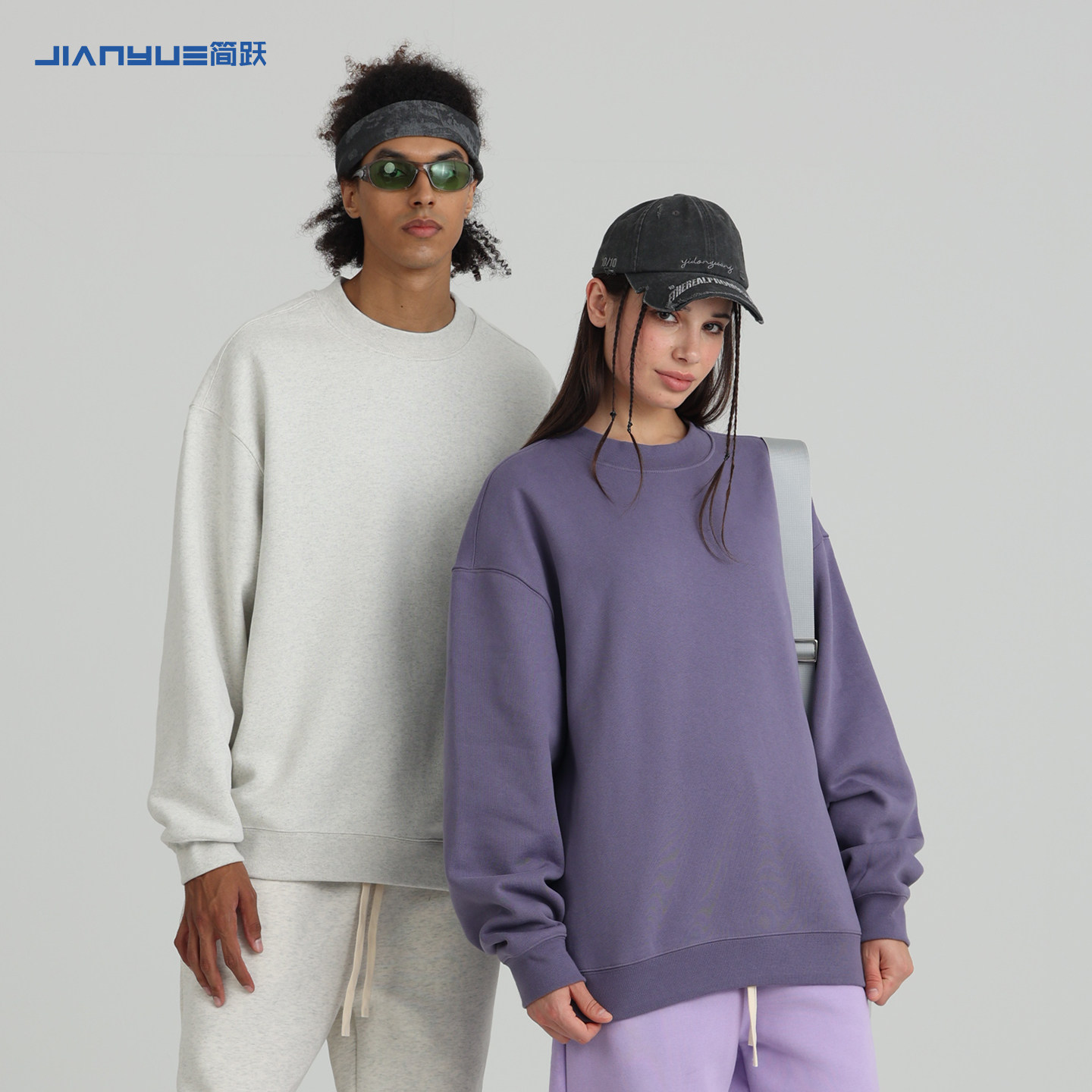 重磅卫衣定制宽松工作服班服秋冬外套高领情侣装来图定做logo刺绣
