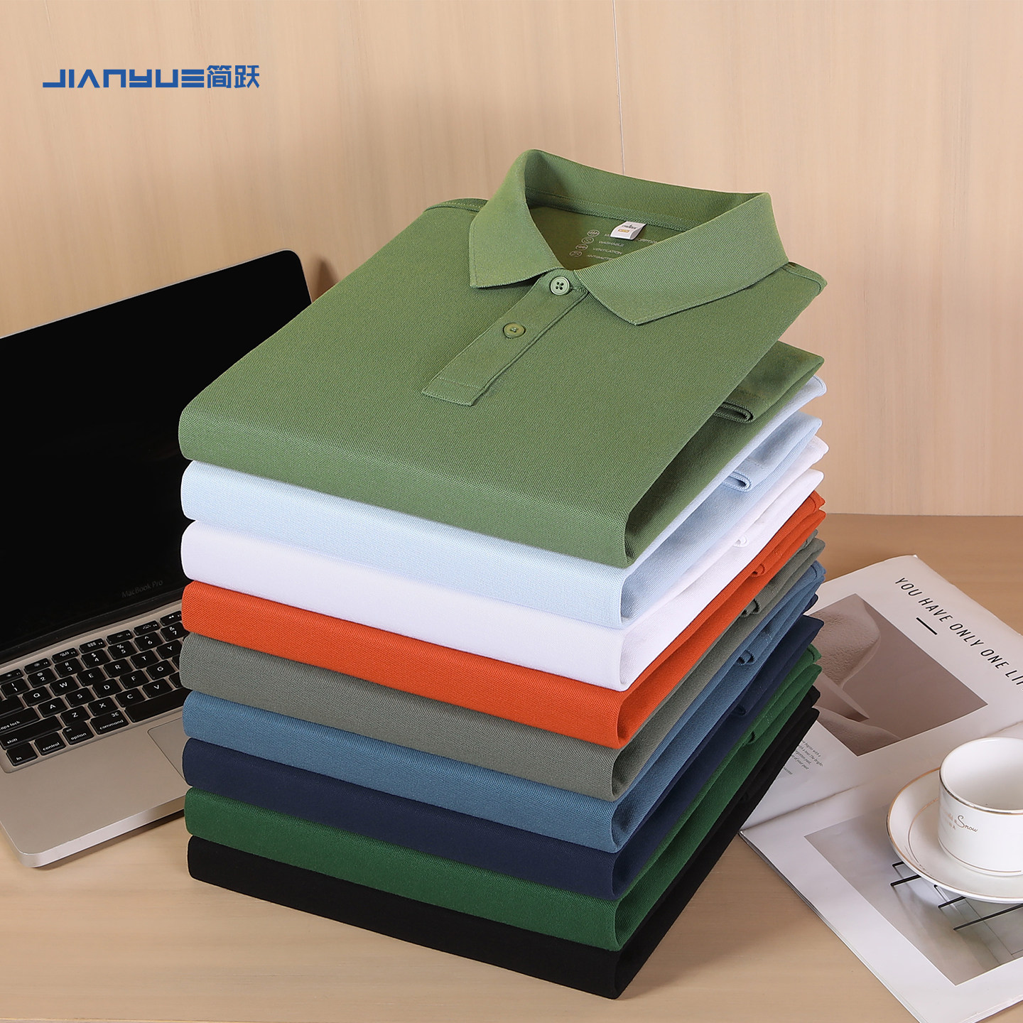 定制polo衫工作服t恤印logo班服文化衫公司团队服装广告衫工装图