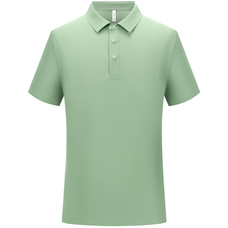 Polo衫短袖t恤衣服印logo字夏季翻领工作服团队服装工衣文化衫diy