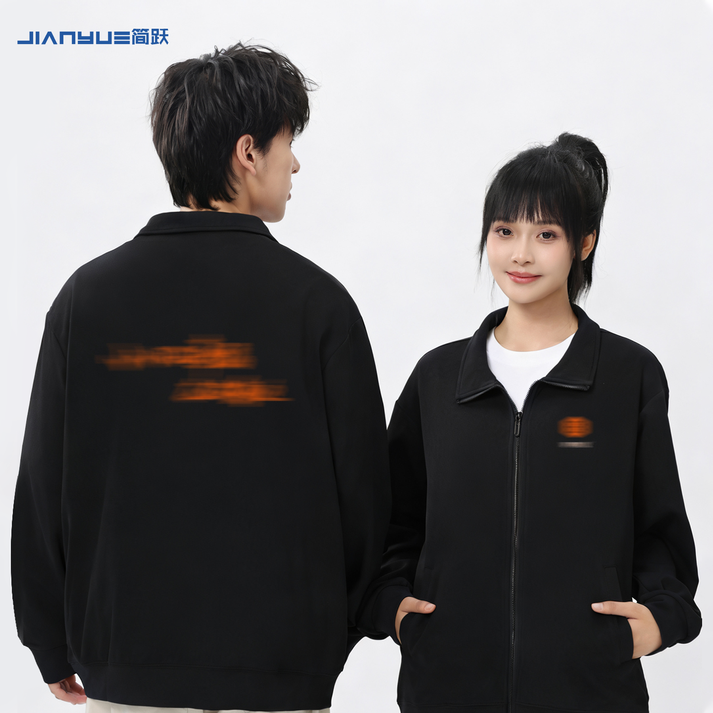 便利蜂工服空白衣服需定制logo