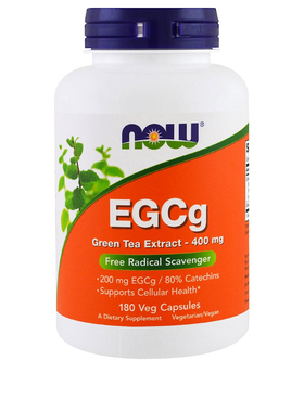 2026-03 NowFoods诺奥EGCg儿茶素绿茶提取物多酚萃取精华400mg