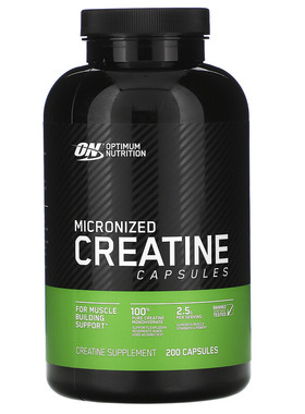 OptimumNutrition奥普帝蒙ON一水肌酸胶囊200粒Creatine2500Caps