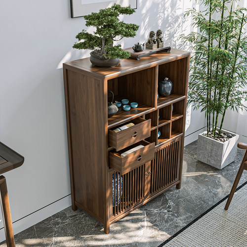 献唐新中式博古架餐边柜直销