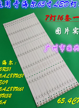 海尔LS65AL88A72 风行G65Y 灯条30365009207 LED65D09-ZC14AG-01