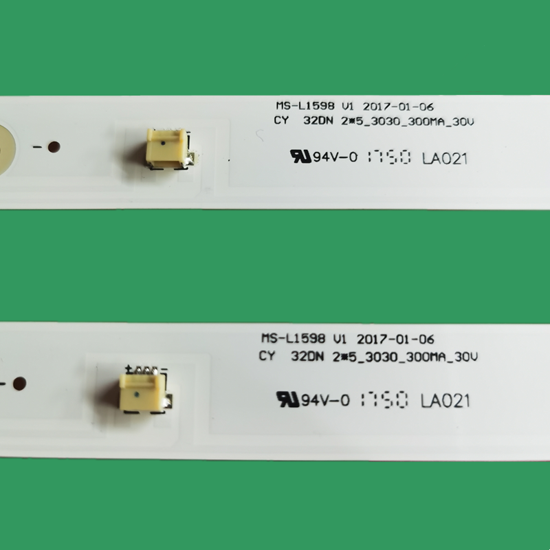 适用MS-L1598 V1灯条2*5_3030_300MA_30V液晶电视LED灯条5灯2条