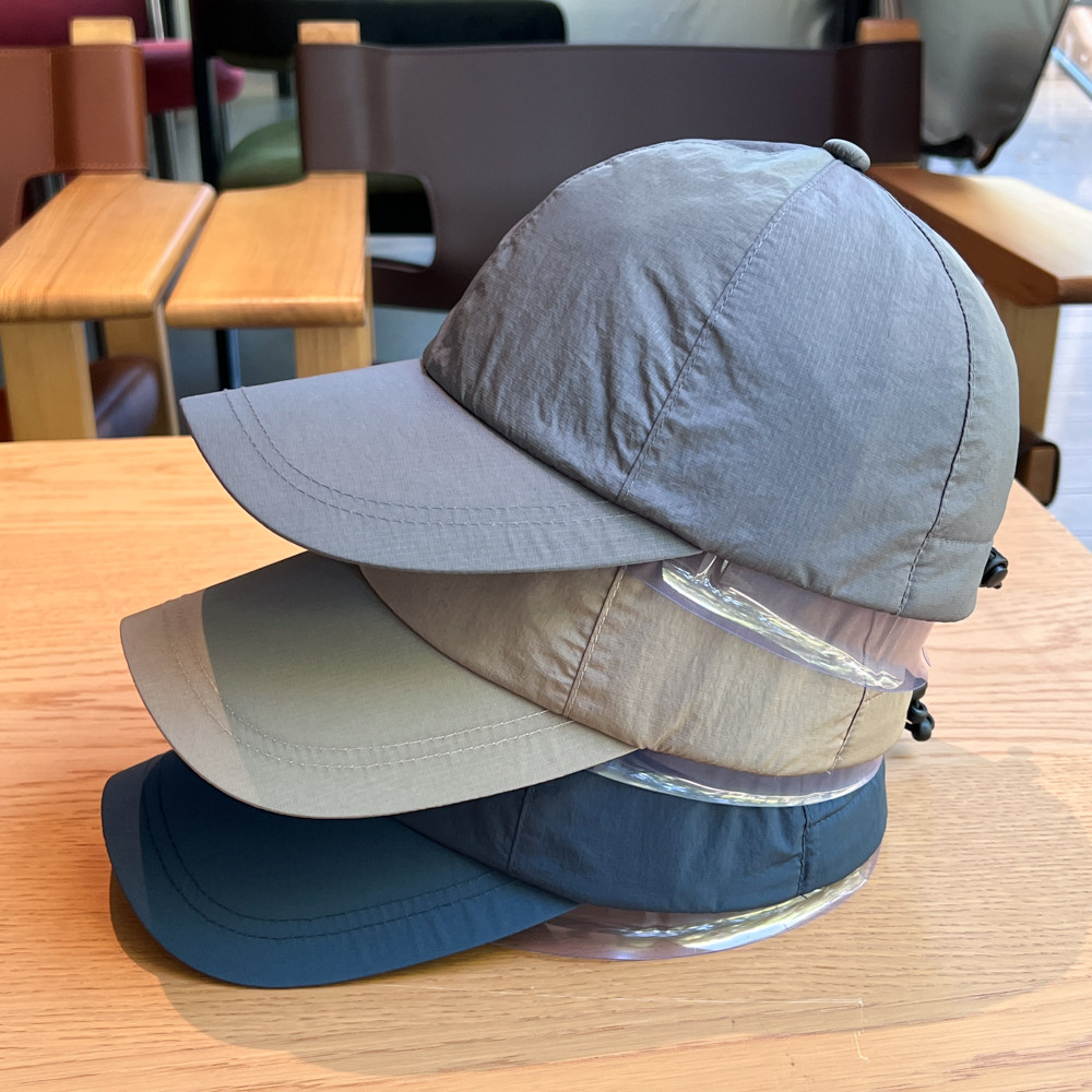 工业风深色系纯色内里加绒棒球帽男软顶遮阳情侣户外保暖鸭舌帽女