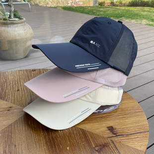 10cm加长加宽帽檐网眼速干大头围棒球帽女遮阳防晒钓鱼鸭舌帽子男