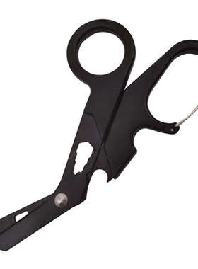 EDC户外救援剪刀军规EMT急救带细齿海外求生文具家用不锈钢小剪刀