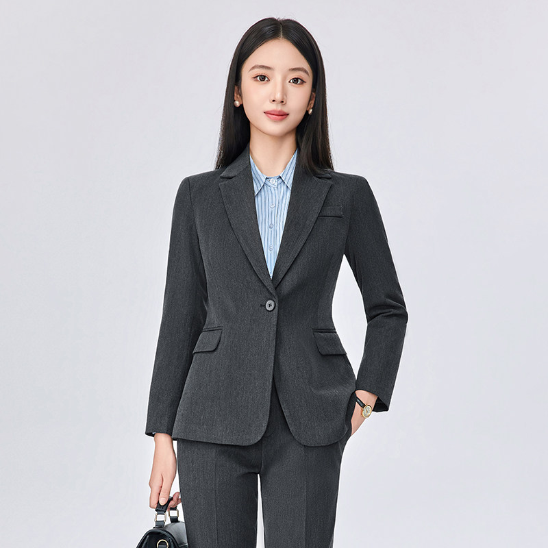 职业西装套装女大学生正装2025新款高级感面试西服外套经理工作服