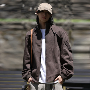 型男女工装 夹克Boxy版 阔型外套 复古解构短宽猎装 Nobodyknows美式