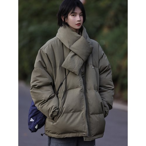 加厚保暖潮牌面包服冬季