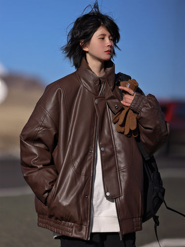 Nobodyknows多拼接质感羽绒服