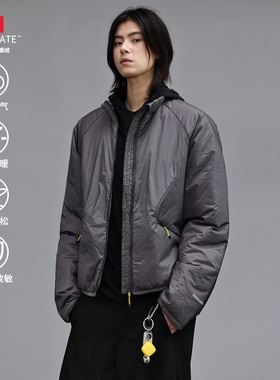 Nobodyknows户外3M新雪丽立领棉衣男女运动透气保暖防潮棉服外套
