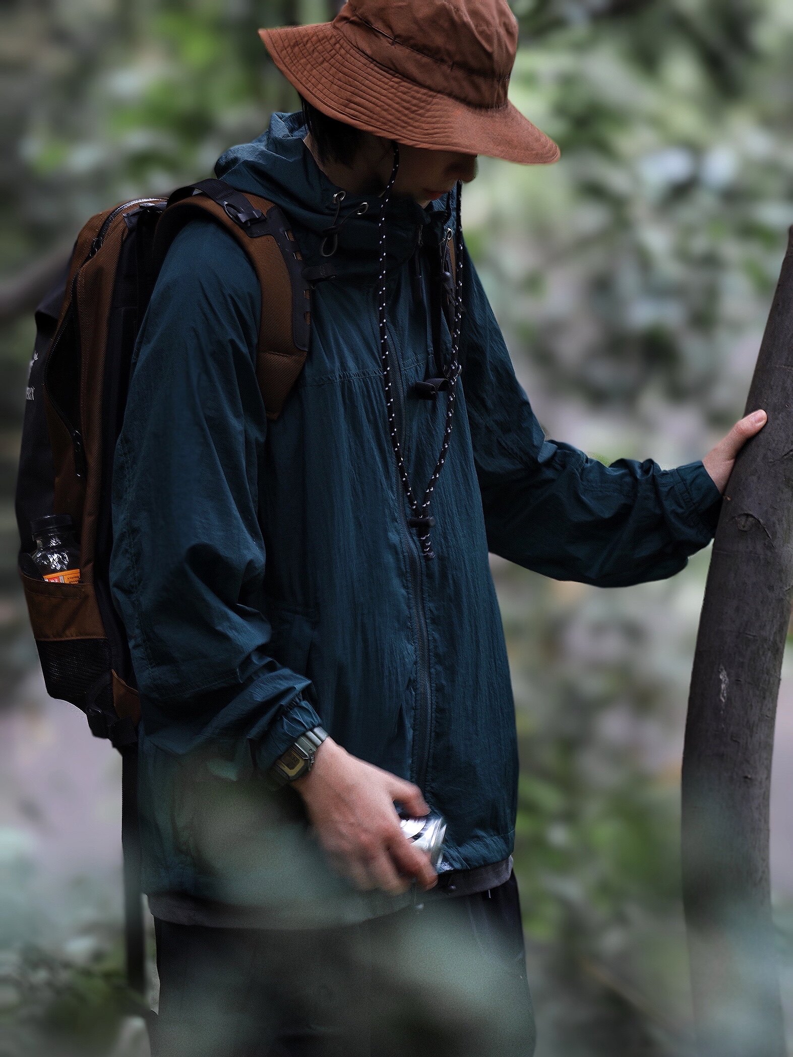 아무도 모른다 남성용 여름 자외선 차단 의류 UPF50 + 일본식 작업복 여성용 유행 자외선 방지 피부 의류