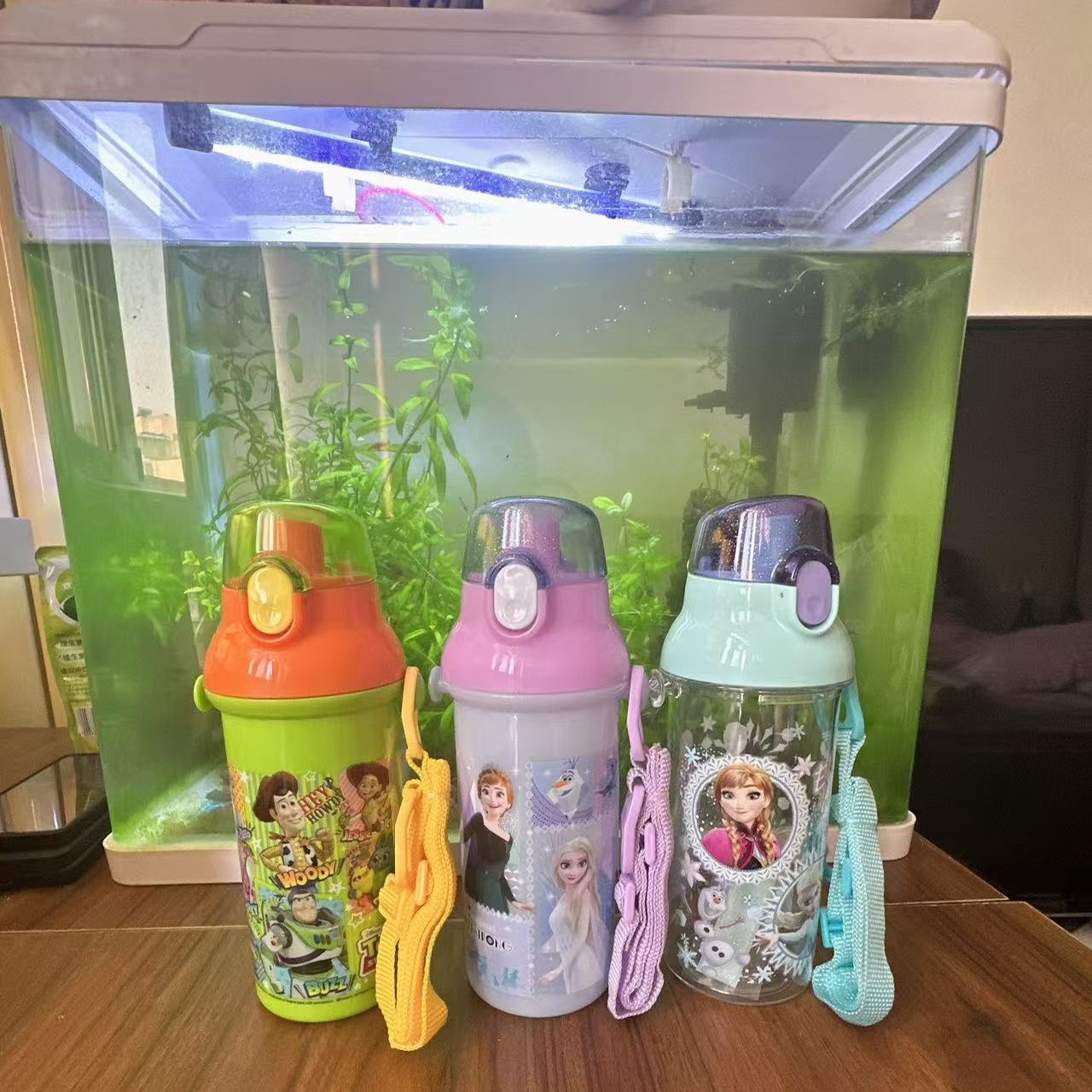 SKATER斯凯达 学生水杯直饮水壶迪士尼公主玩具总动员版日产480ml