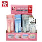 学生橡皮擦除干净易携带 DPSA迷雾色限定推拉式 SAKURA 樱花XRFSC