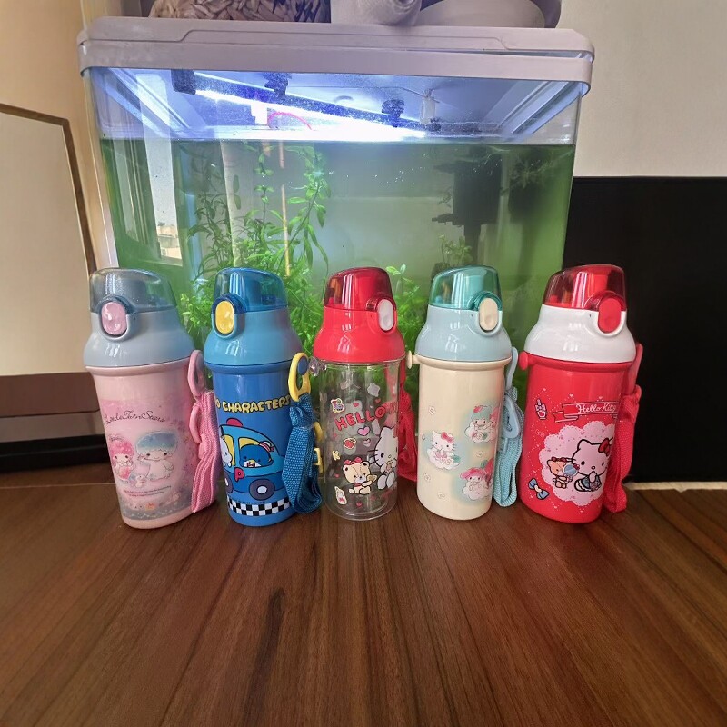 SKATER斯凯达 儿童幼儿园小学生水杯直饮水壶三丽鸥KT版日产480ml