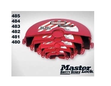 master lock玛斯特485MCN闸阀截止阀旋转阀门柄安全锁具挂牌上锁
